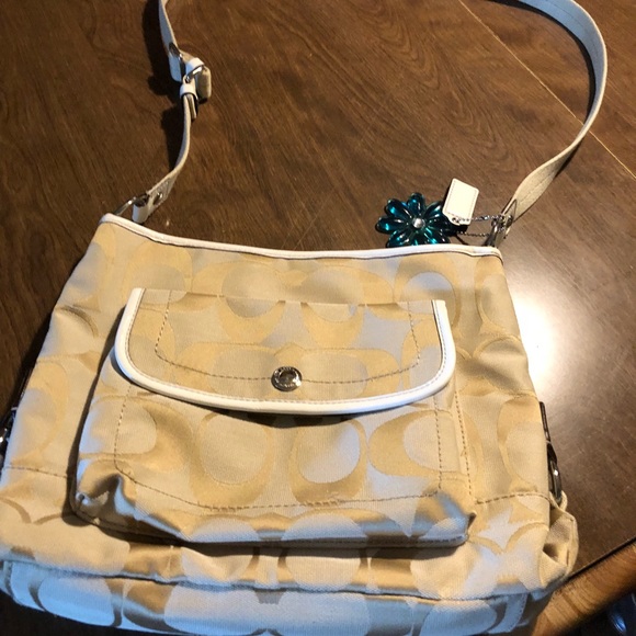 Coach Handbags - Genuine Coach Signature Crossbody